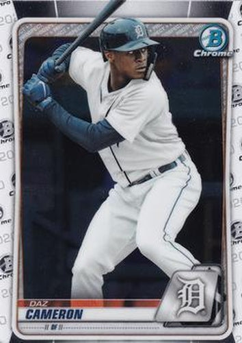 #BCP-45 Daz Cameron - Detroit Tigers - 2020 Bowman - Chrome Prospects Baseball