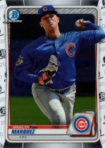 #BCP-49 Brailyn Marquez - Chicago Cubs - 2020 Bowman - Chrome Prospects Baseball