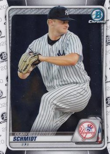 #BCP-53 Clarke Schmidt - New York Yankees - 2020 Bowman - Chrome Prospects Baseball