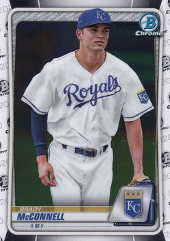 #BCP-54 Brady McConnell - Kansas City Royals - 2020 Bowman - Chrome Prospects Baseball