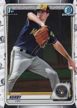 #BCP-57 Aaron Ashby - Milwaukee Brewers - 2020 Bowman - Chrome Prospects Baseball