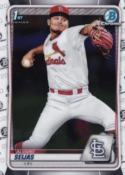 #BCP-60 Alvaro Seijas - St. Louis Cardinals - 2020 Bowman - Chrome Prospects Baseball