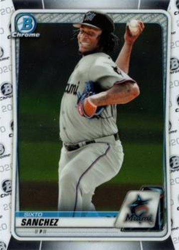 #BCP-79 Sixto Sanchez - Miami Marlins - 2020 Bowman - Chrome Prospects Baseball