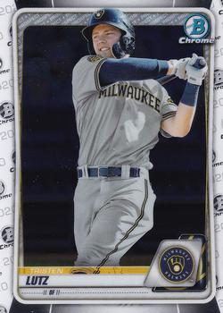 #BCP-81 Tristen Lutz - Milwaukee Brewers - 2020 Bowman - Chrome Prospects Baseball