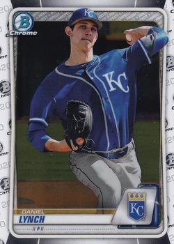 #BCP-84 Daniel Lynch - Kansas City Royals - 2020 Bowman - Chrome Prospects Baseball