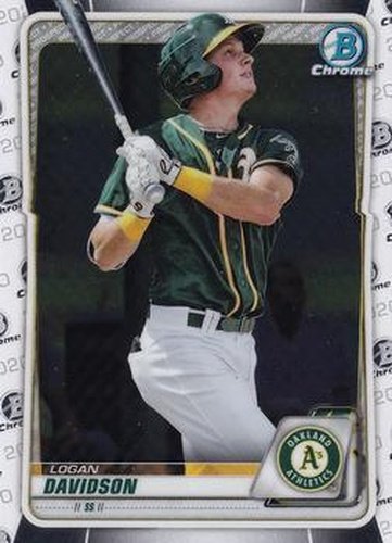 #BCP-88 Logan Davidson - Oakland Athletics - 2020 Bowman - Chrome Prospects Baseball
