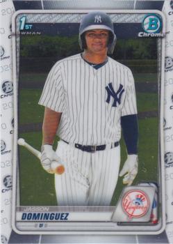 #BCP-8 Jasson Dominguez - New York Yankees - 2020 Bowman - Chrome Prospects Baseball
