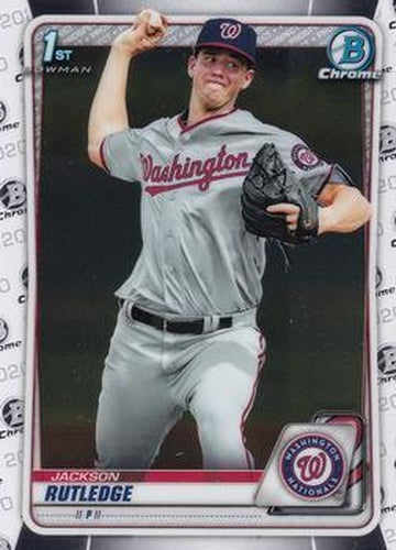 #BCP-91 Jackson Rutledge - Washington Nationals - 2020 Bowman - Chrome Prospects Baseball