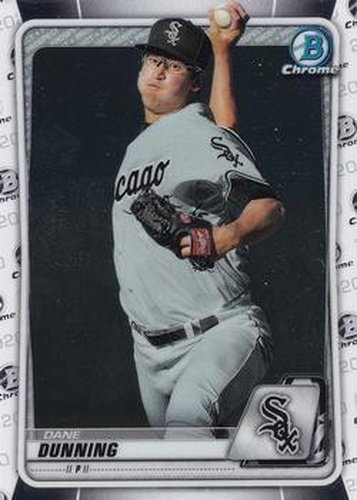 #BCP-92 Dane Dunning - Chicago White Sox - 2020 Bowman - Chrome Prospects Baseball