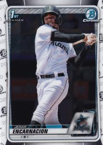 #BCP-96 Jerar Encarnacion - Miami Marlins - 2020 Bowman - Chrome Prospects Baseball