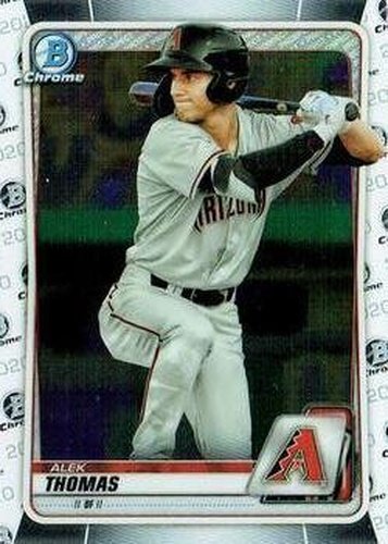 #BCP-98 Alek Thomas - Arizona Diamondbacks - 2020 Bowman - Chrome Prospects Baseball