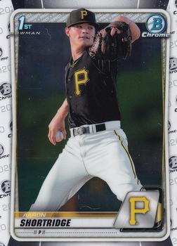 #BCP-9 Aaron Shortridge - Pittsburgh Pirates - 2020 Bowman - Chrome Prospects Baseball