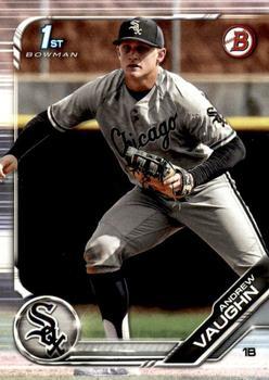 #BD-100 Andrew Vaughn - Chicago White Sox - 2019 Bowman Draft Baseball