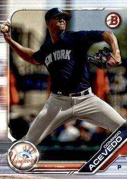 #BD-102 Domingo Acevedo - New York Yankees - 2019 Bowman Draft Baseball