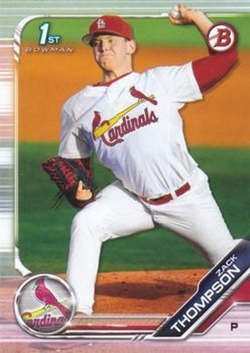 #BD-104 Zack Thompson - St. Louis Cardinals - 2019 Bowman Draft Baseball