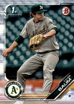 #BD-109 Tyler Baum - Oakland Athletics - 2019 Bowman Draft Baseball