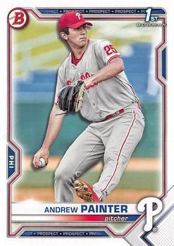 #BD-10 Andrew Painter - Philadelphia Phillies - 2021 Bowman Draft Baseball
