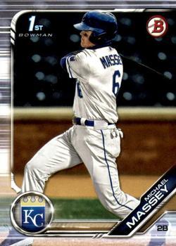 #BD-111 Michael Massey - Kansas City Royals - 2019 Bowman Draft Baseball