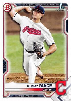#BD-111 Tommy Mace - Cleveland Indians - 2021 Bowman Draft Baseball