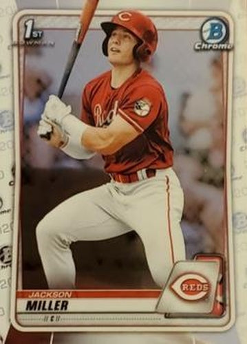#BD-116 Jackson Miller - Cincinnati Reds - 2020 Bowman Draft - Chrome Baseball