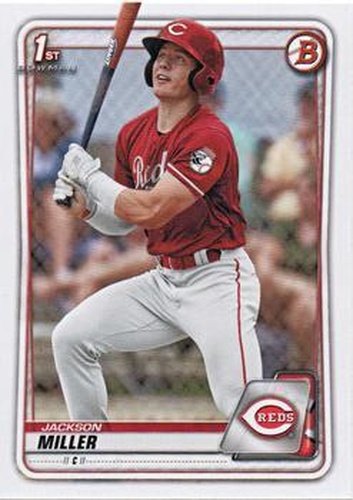 #BD-116 Jackson Miller - Cincinnati Reds - 2020 Bowman Draft Baseball