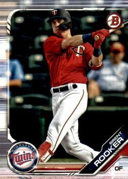 #BD-117 Brent Rooker - Minnesota Twins - 2019 Bowman Draft Baseball