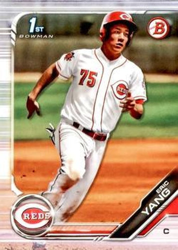 #BD-118 Eric Yang - Cincinnati Reds - 2019 Bowman Draft Baseball
