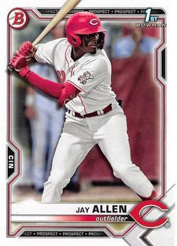 #BD-11 Jay Allen - Cincinnati Reds - 2021 Bowman Draft Baseball