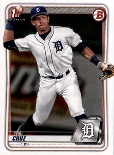 #BD-11 Trei Cruz - Detroit Tigers - 2020 Bowman Draft - Chrome Baseball