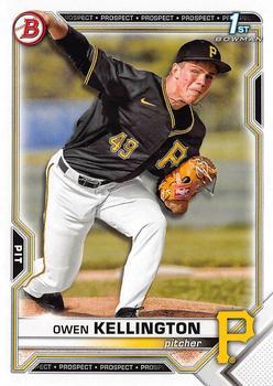 #BD-120 Owen Kellington - Pittsburgh Pirates - 2021 Bowman Draft Baseball