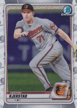 #BD-122b Heston Kjerstad - Baltimore Orioles - 2020 Bowman Draft - Chrome Baseball