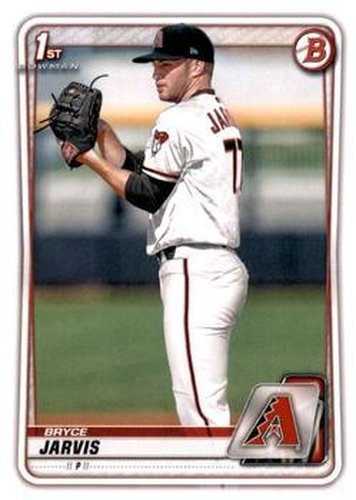 #BD-127 Bryce Jarvis - Arizona Diamondbacks - 2020 Bowman Draft Baseball