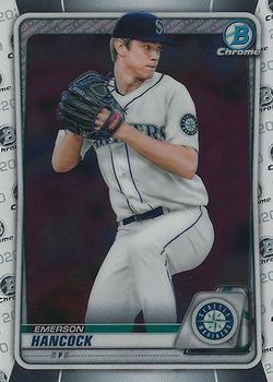 #BD-12b Emerson Hancock - Seattle Mariners - 2020 Bowman Draft - Chrome Baseball