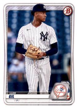 #BD-132 Luis Gil - New York Yankees - 2020 Bowman Draft Baseball