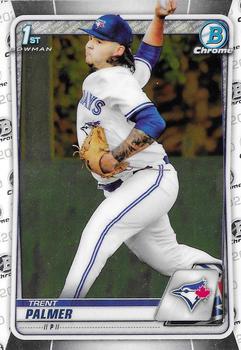#BD-138 Trent Palmer - Toronto Blue Jays - 2020 Bowman Draft - Chrome Baseball