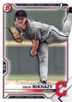 #BD-143 Doug Nikhazy - Cleveland Indians - 2021 Bowman Draft Baseball