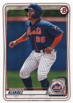 #BD-143 Francisco Alvarez - New York Mets - 2020 Bowman Draft Baseball