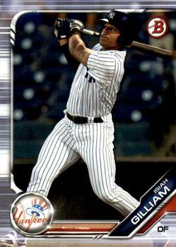 #BD-146 Isiah Gilliam - New York Yankees - 2019 Bowman Draft Baseball