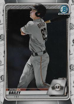 #BD-146b Patrick Bailey - San Francisco Giants - 2020 Bowman Draft - Chrome Baseball