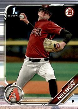#BD-147 Ryne Nelson - Arizona Diamondbacks - 2019 Bowman Draft Baseball