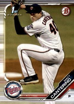 #BD-149 Matt Canterino - Minnesota Twins - 2019 Bowman Draft Baseball