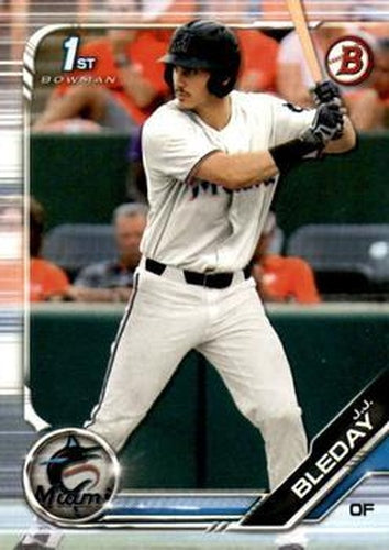 #BD-150 J.J. Bleday - Miami Marlins - 2019 Bowman Draft Baseball