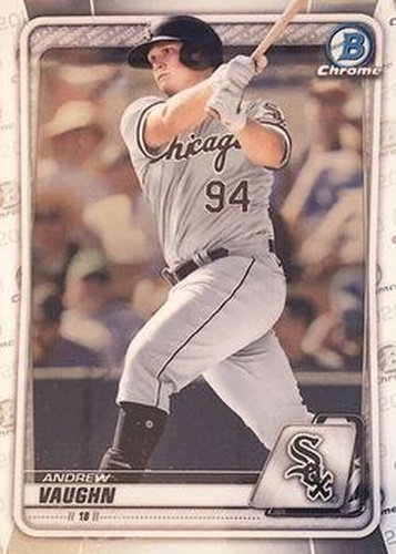 #BD-153b Andrew Vaughn - Chicago White Sox - 2020 Bowman Draft - Chrome Baseball