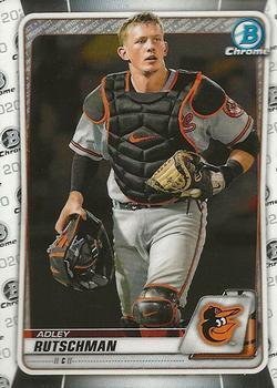 #BD-154 Adley Rutschman - Baltimore Orioles - 2020 Bowman Draft - Chrome Baseball