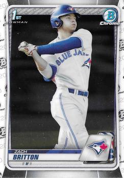 #BD-158 Zach Britton - Toronto Blue Jays - 2020 Bowman Draft - Chrome Baseball