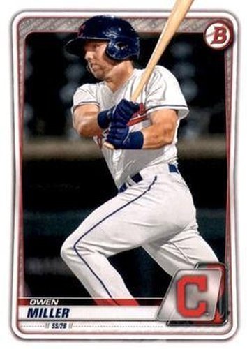 #BD-159 Owen Miller - Cleveland Indians - 2020 Bowman Draft - Chrome Baseball