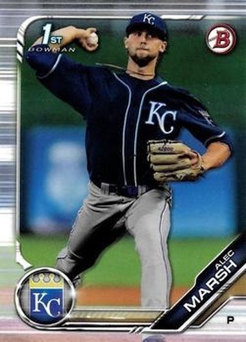 #BD-15 Alec Marsh - Kansas City Royals - 2019 Bowman Draft Baseball