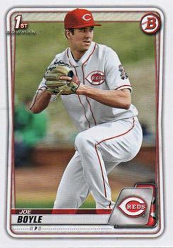 #BD-165 Joe Boyle - Cincinnati Reds - 2020 Bowman Draft Baseball