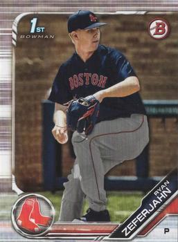 #BD-16 Ryan Zeferjahn - Boston Red Sox - 2019 Bowman Draft Baseball