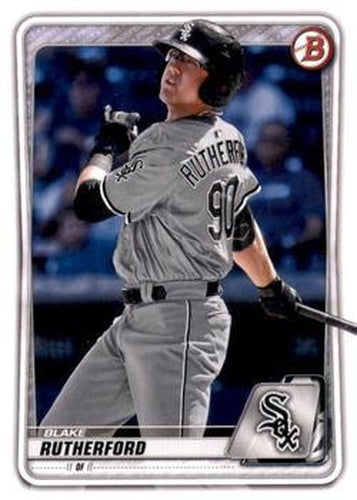#BD-172 Blake Rutherford - Chicago White Sox - 2020 Bowman Draft Baseball